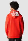 The North Face Mens Drew Peak Hoodie, Fiery Red