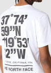 The North Face Mens Coordinates T-Shirt, TNF White