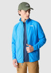 The North Face Mens 100 Glacier Full Zip Fleece, Super Sonic Blue