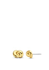 Ti Sento Milano Knotted Stud Earrings, Gold