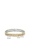 Ti Sento Pave Bracelet, Gold
