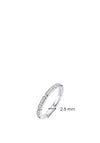 Ti Sento Milano CZ Ring, Silver Size 54
