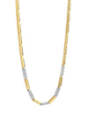 Ti Sento Two-Tone Alternate Necklace, Gold & Silver