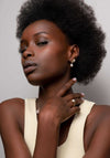Ti Sento Pearl Earrings, Gold