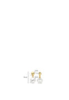 Ti Sento Pearl Earrings, Gold