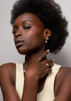 Ti Sento Pearl Earrings, Gold