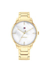 Tommy Hilfiger 1782546 Ladies Paige Mother of Pearl Watch, Gold