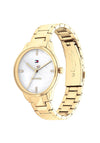 Tommy Hilfiger 1782546 Ladies Paige Mother of Pearl Watch, Gold