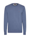 Tommy Hilfiger 1985 Crew Neck Sweater, Blue Coast