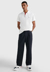 Tommy Hilfiger Contrast Placket Polo Shirt, White