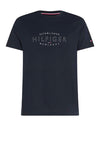 Tommy Hilfiger Curve Logo T-Shirt, Desert Sky