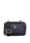 Tommy Hilfiger Iconic Tommy Monogram Mini Crossbody Bag, Navy