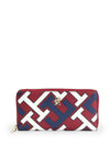Tommy Hilfiger Iconic Wallet & Key Ring Holiday Set, Red Multi