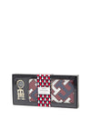 Tommy Hilfiger Iconic Wallet & Key Ring Holiday Set, Red Multi