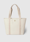 Tommy Hilfiger Life Shopper Tote Bag, Feather White