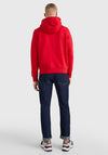 Tommy Hilfiger Logo Drawstring Hoodie, Primary Red