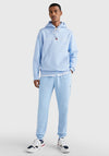 Tommy Hilfiger Logo Drawstring Hoodie, Vessel Blue