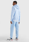 Tommy Hilfiger Logo Drawstring Hoodie, Vessel Blue