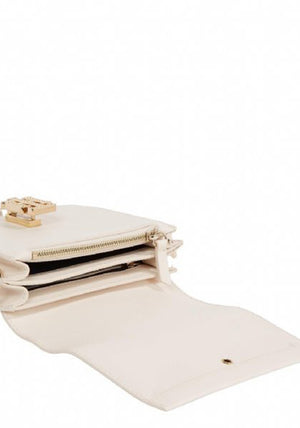 Tommy Hilfiger Outline Debossed Crossbody Bag, Ivory