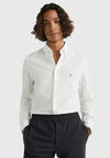 Tommy Hilfiger 1985 Slim Fit Pique Shirt, Optic White
