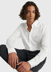 Tommy Hilfiger 1985 Slim Fit Pique Shirt, Optic White
