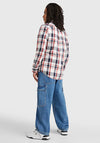 Tommy Jeans Classic Essential Check Shirt, Twilight Navy