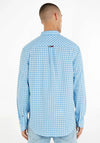 Tommy Jeans Classic Essential Check Shirt, Blue & White