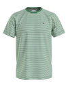 Tommy Jeans Classic Stripe T-Shirt, Coastal Green