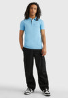 Tommy Jeans Signature Placket Polo Shirt, Skysail