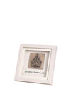 Genesis Christening Day Box Framed Art, White