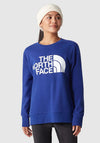 The North Face Womens Crew Neck Sweatshirt, Lapis Blue