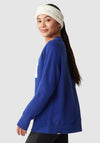 The North Face Womens Crew Neck Sweatshirt, Lapis Blue