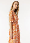 Tiffosi Paris Wrap Maxi Dress, Orange
