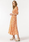 Tiffosi Paris Wrap Maxi Dress, Orange