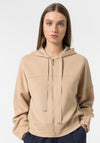 Tiffosi Lagoa Full Zip Hoodie, Tan