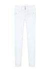 Tiffosi One Size Double Up Skinny Jeans, White