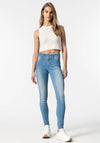 Tiffosi One Size Double Up Skinny Jeans, Medium Blue