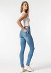 Tiffosi One Size Double Up Skinny Jeans, Medium Blue