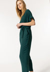 Tiffosi Favore Wrap Style Jumpsuit, Forest Green