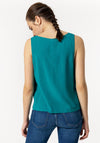 Tiffosi Cosmopolitan Vest Top, Teal
