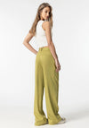 Tiffosi Matilda Asymmetric Waist Trousers, Green
