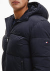 Tommy Hilfiger Loft Hooded Puffer Jacket, Desert Sky