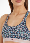 Tommy Jeans Ditsy Floral Bralette, Pink Multi