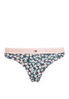 Tommy Jeans Ditsy Floral Print Thong, Pink Multi