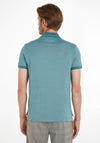 Tommy Hilfiger Pretwist Mouline Tipped Polo Shirt, Frosted Green
