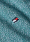 Tommy Hilfiger Pretwist Mouline Tipped Polo Shirt, Frosted Green