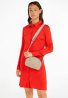 Tommy Hilfiger Half Moon Camera Crossbody Bag, Acorn