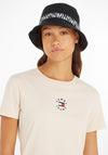 Tommy Jeans Logo Bucket Hat, Black