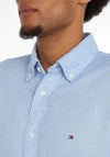 Tommy Hilfiger Linen Shirt, Vessel Blue