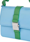 Tommy Jeans Flap Over Crossbody Bag, Blue